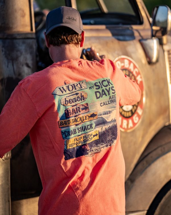 Beach Signs Long Sleeve T-Shirt - Image 2