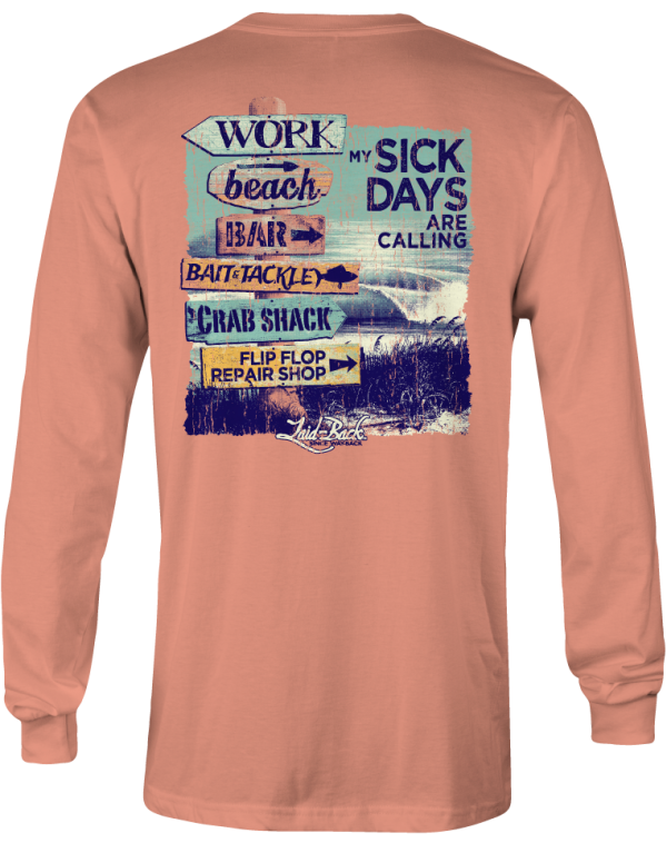 Beach Signs Long Sleeve T-Shirt