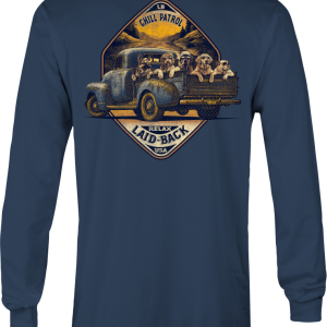 Harvest Truck Dogs Lake Long Sleeve T-Shirt
