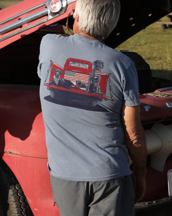 Red Truck USA Labs T-Shirt - Image 2
