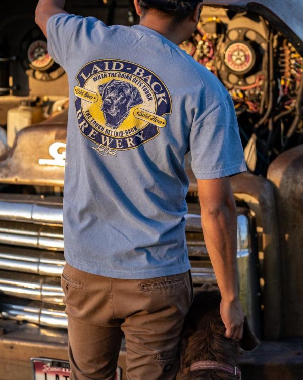 Tough Black Lab T-Shirt - Image 2